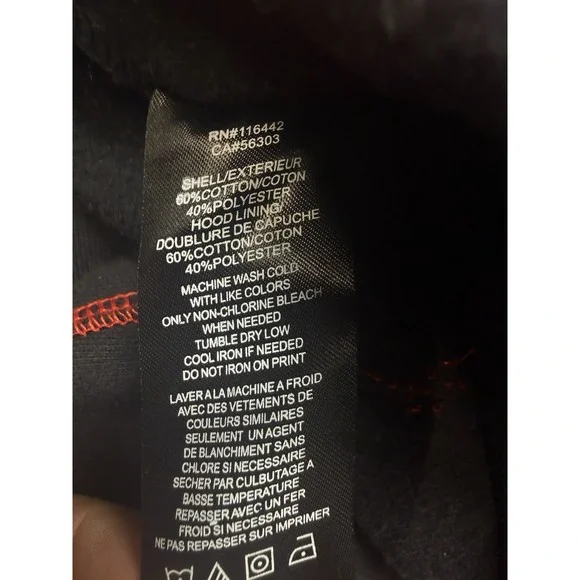 Broken Promises x Happy Bunny I'm Bad Contrast Black Hoodie Woman's Large Pocket - Picture 10 of 16